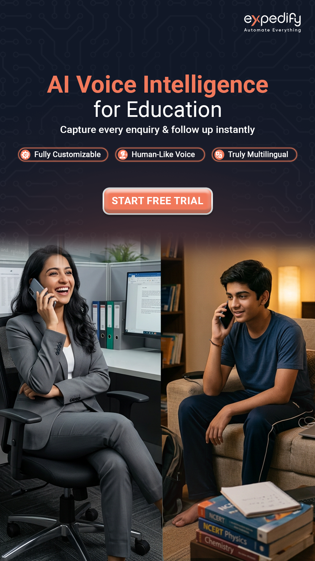 Expedify.ai Facebook ad