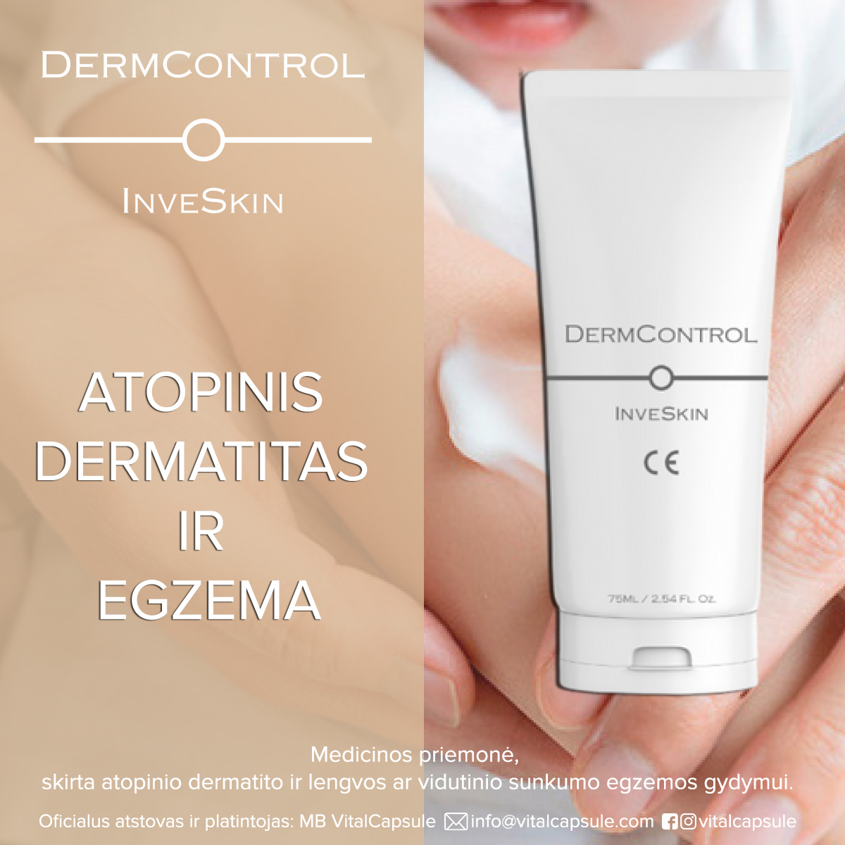 VitalCapsule Facebook ad: Pasinaudok išskirtiniu vasaros pasiūlymu!