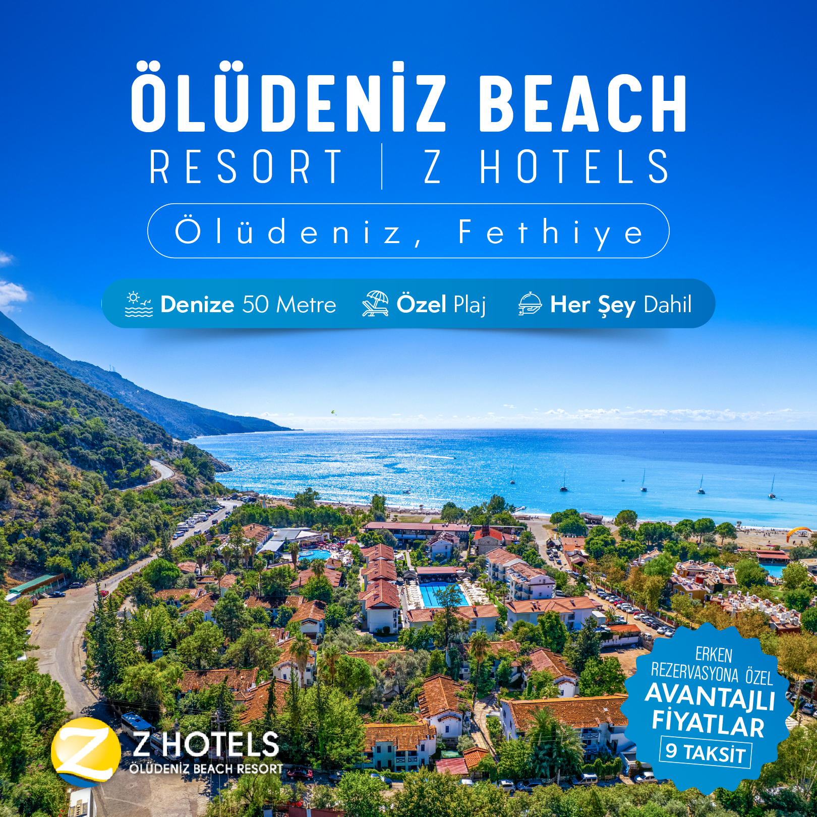 Ölüdeniz Resort by Z Hotels Facebook ad from Feb 4, 2026