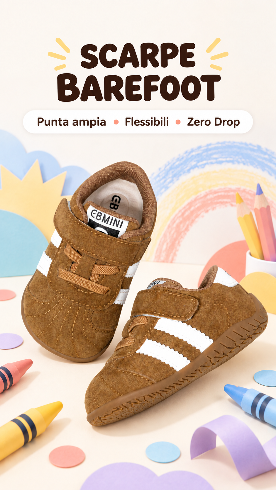 Ebmini - Kinder Barfußschuhe Facebook ad
