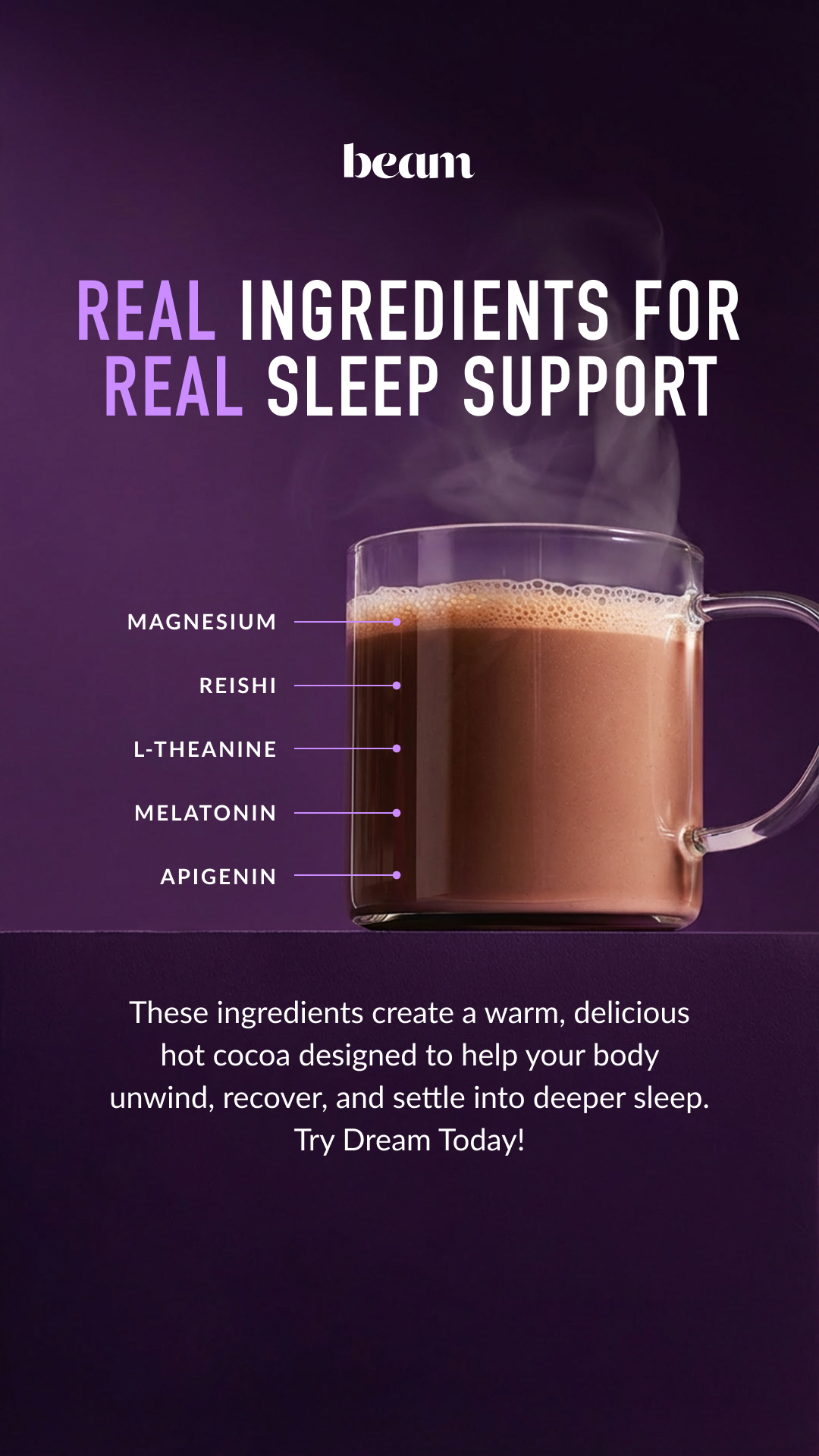beam Facebook ad