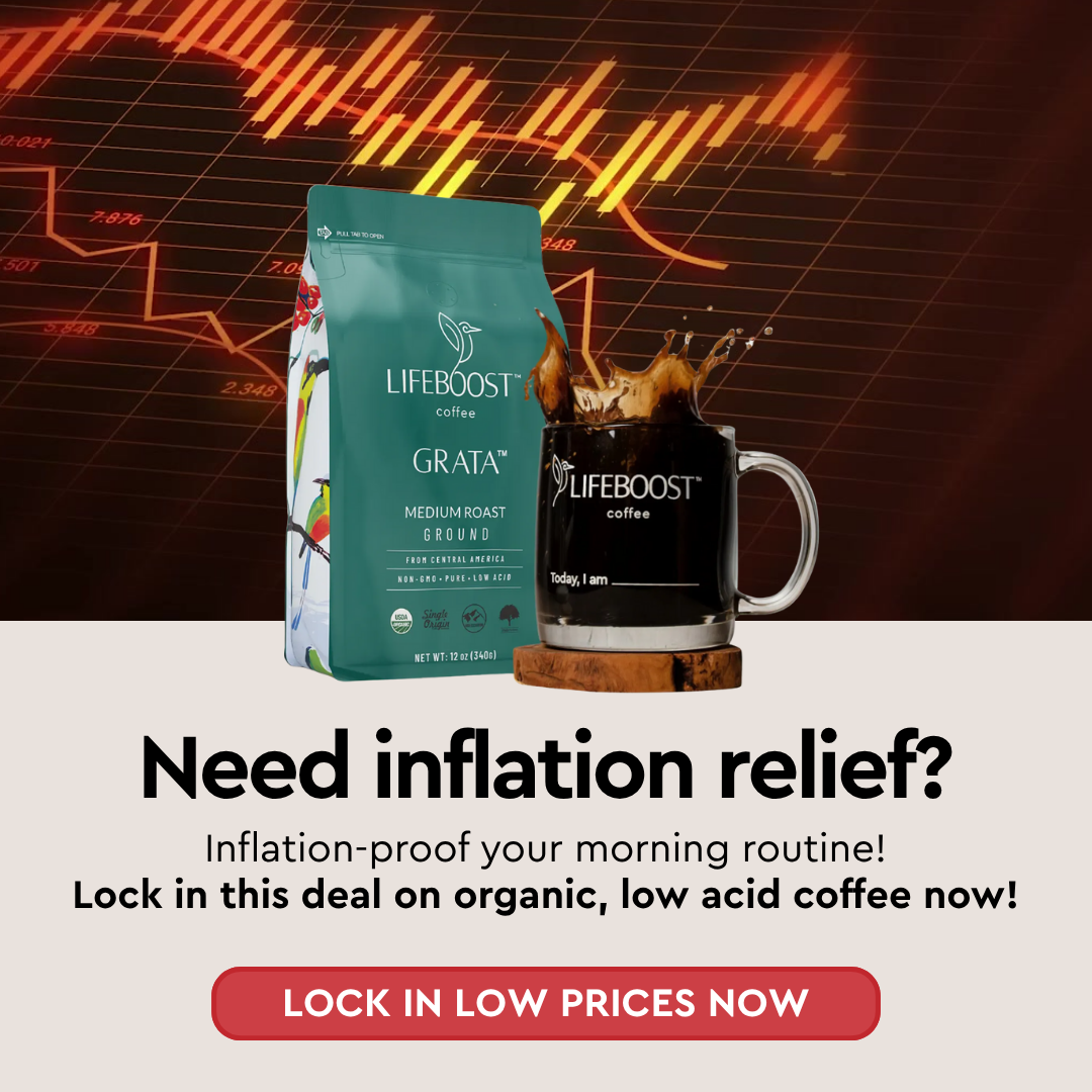 Lifeboost Coffee Facebook ad
