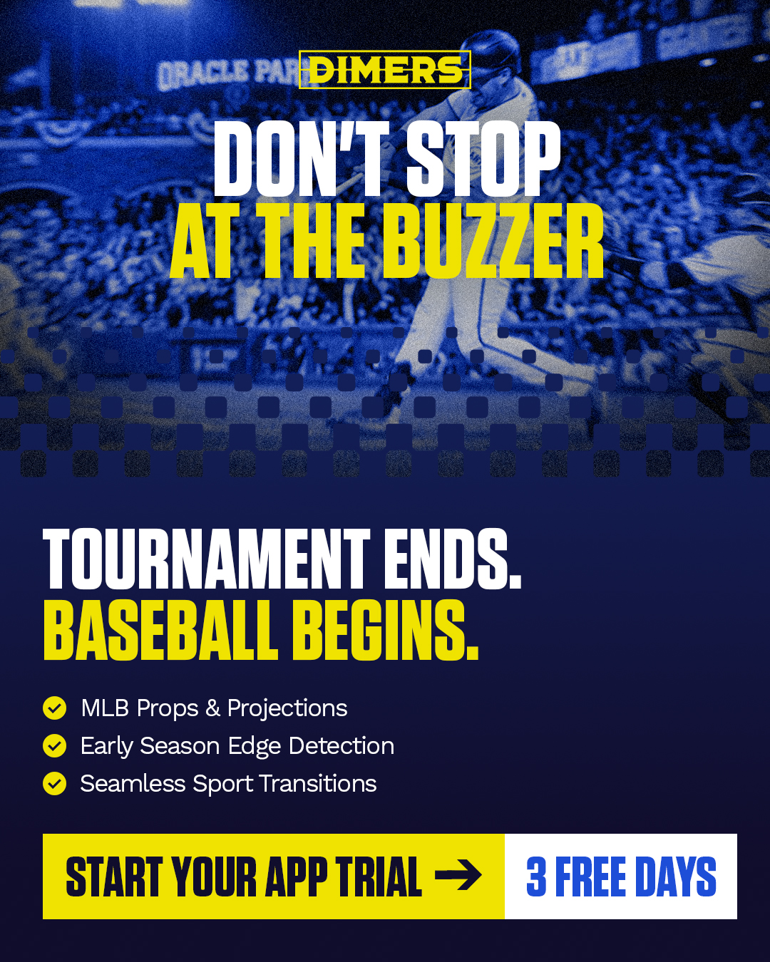 Dimers Facebook ad: Bet Smarter With Real Data