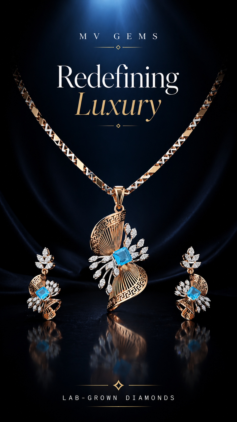 M.V.Gems Facebook ad: Chat with us