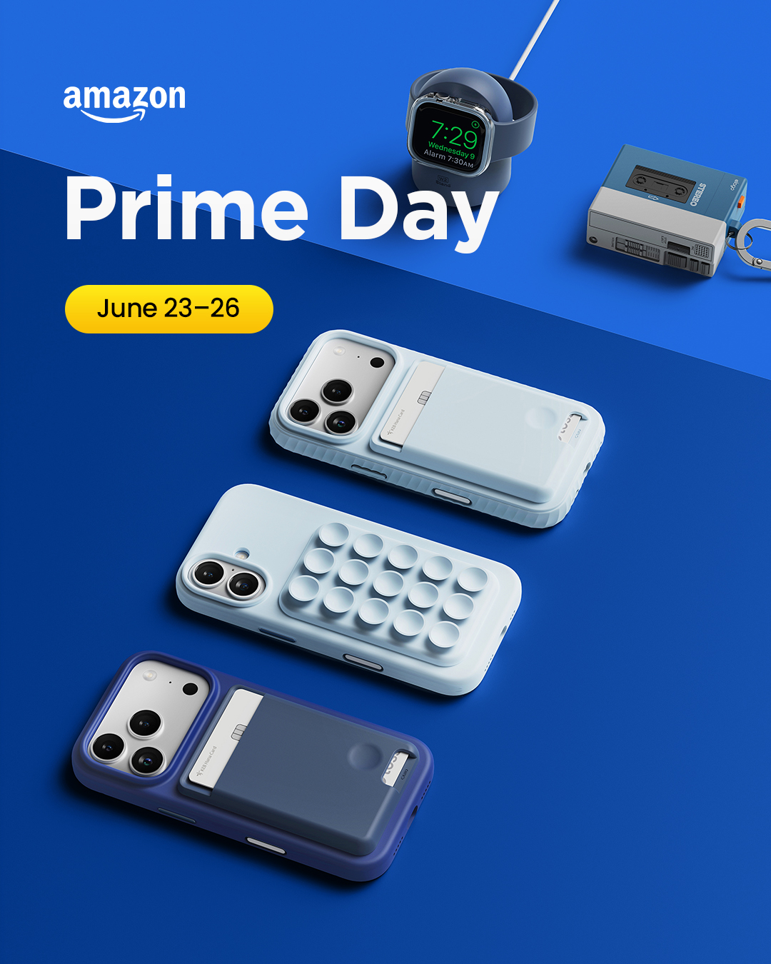 Elago USA Facebook ad: Amazon Prime Day is here
