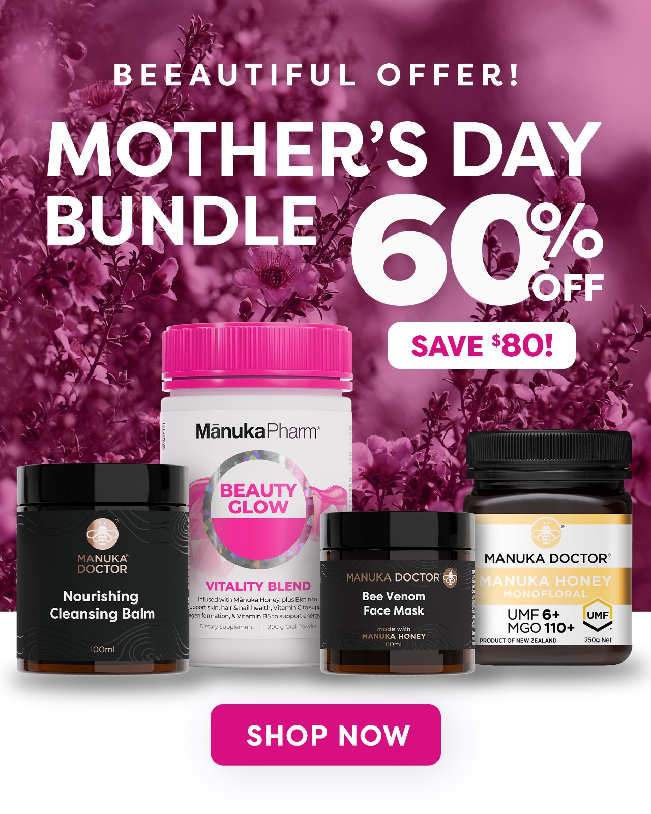 Manuka Doctor New Zealand Facebook ad