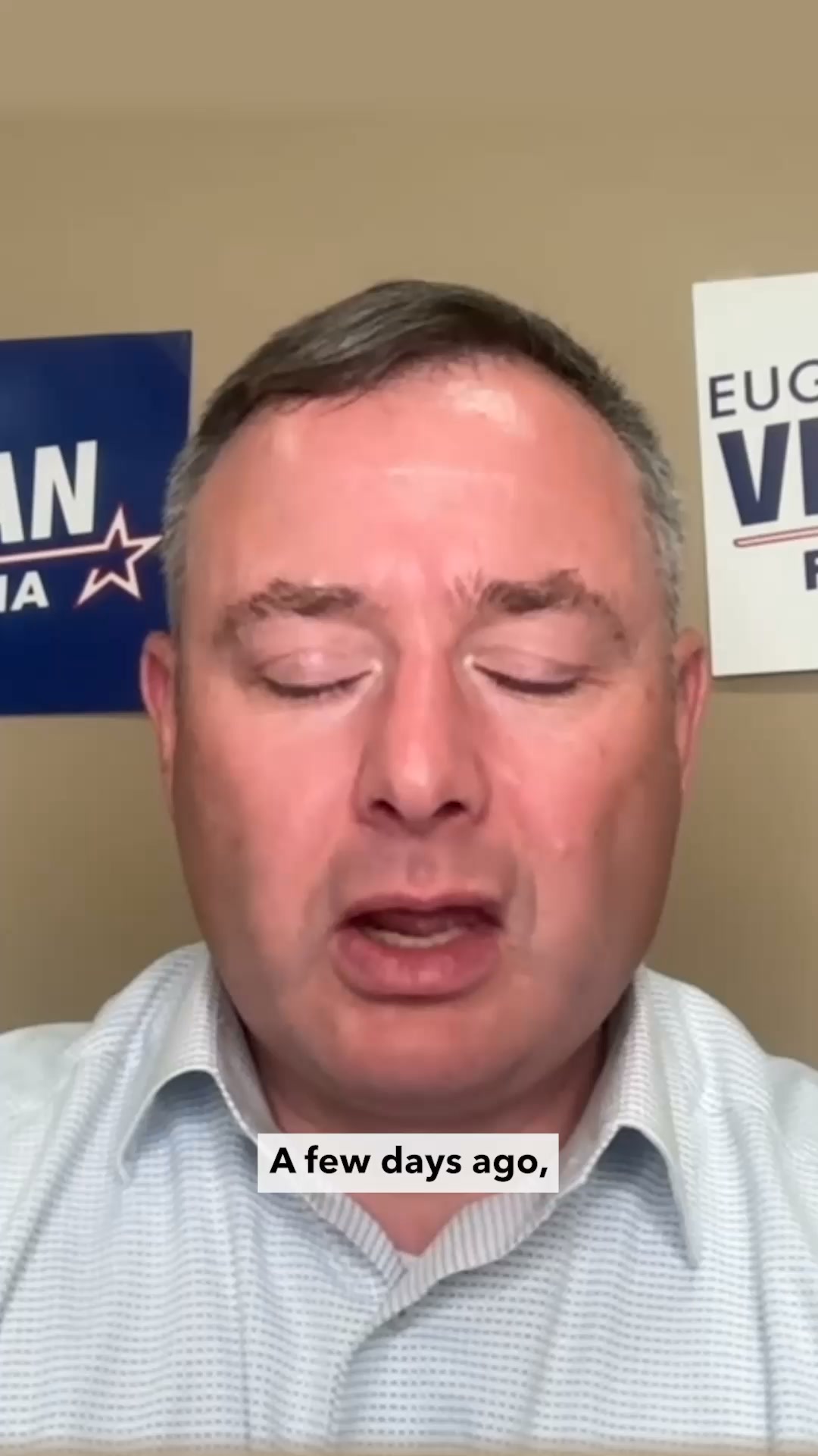 Eugene Vindman for Congress Facebook ad: Stand with Eugene Vindman