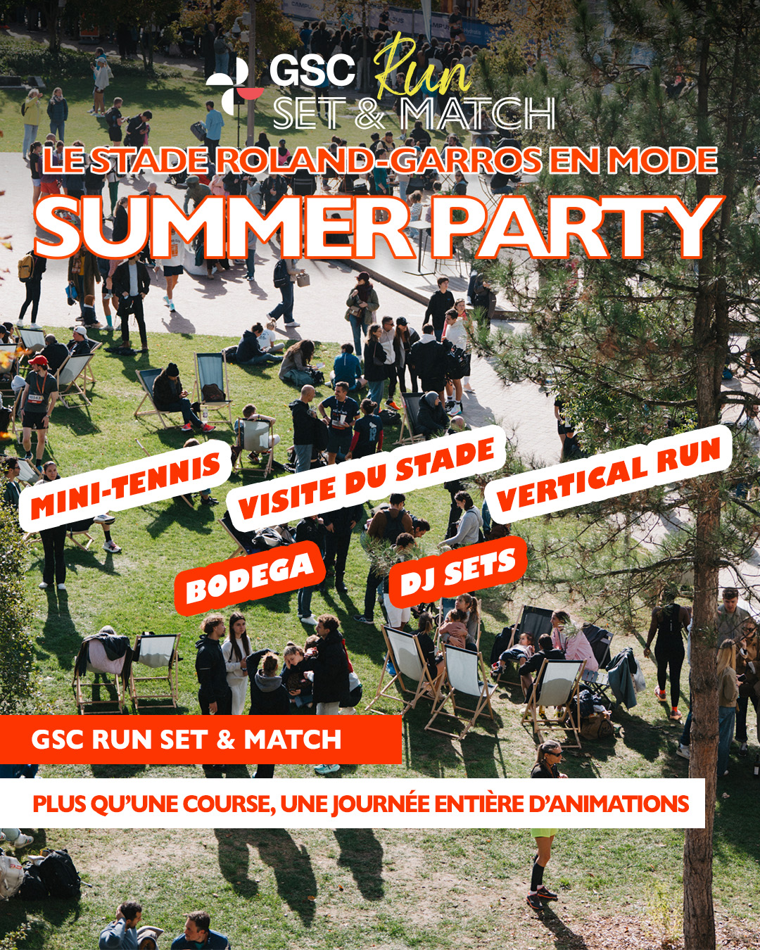 Run Set & Match Facebook ad: Prends ton dossard!