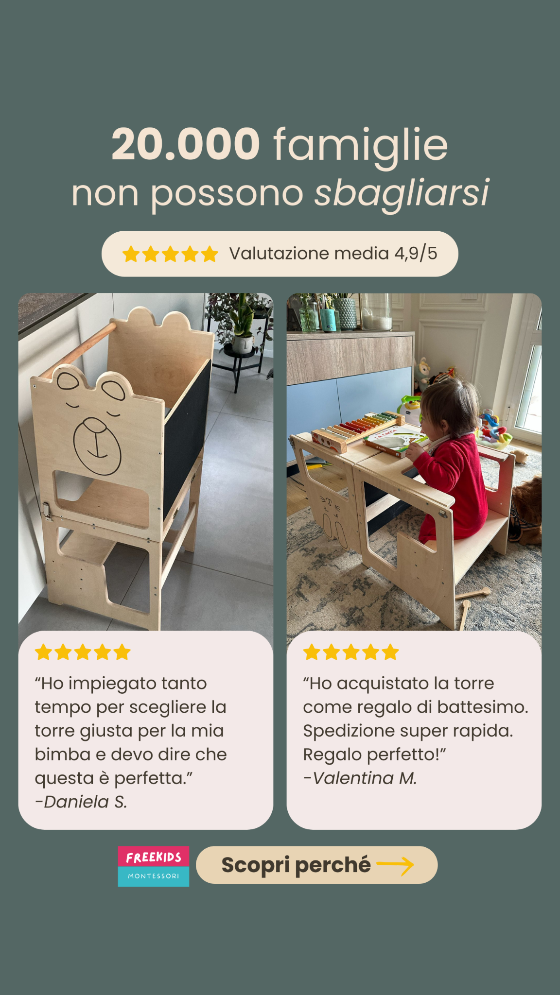 Freekids Montessori Shop Facebook ad