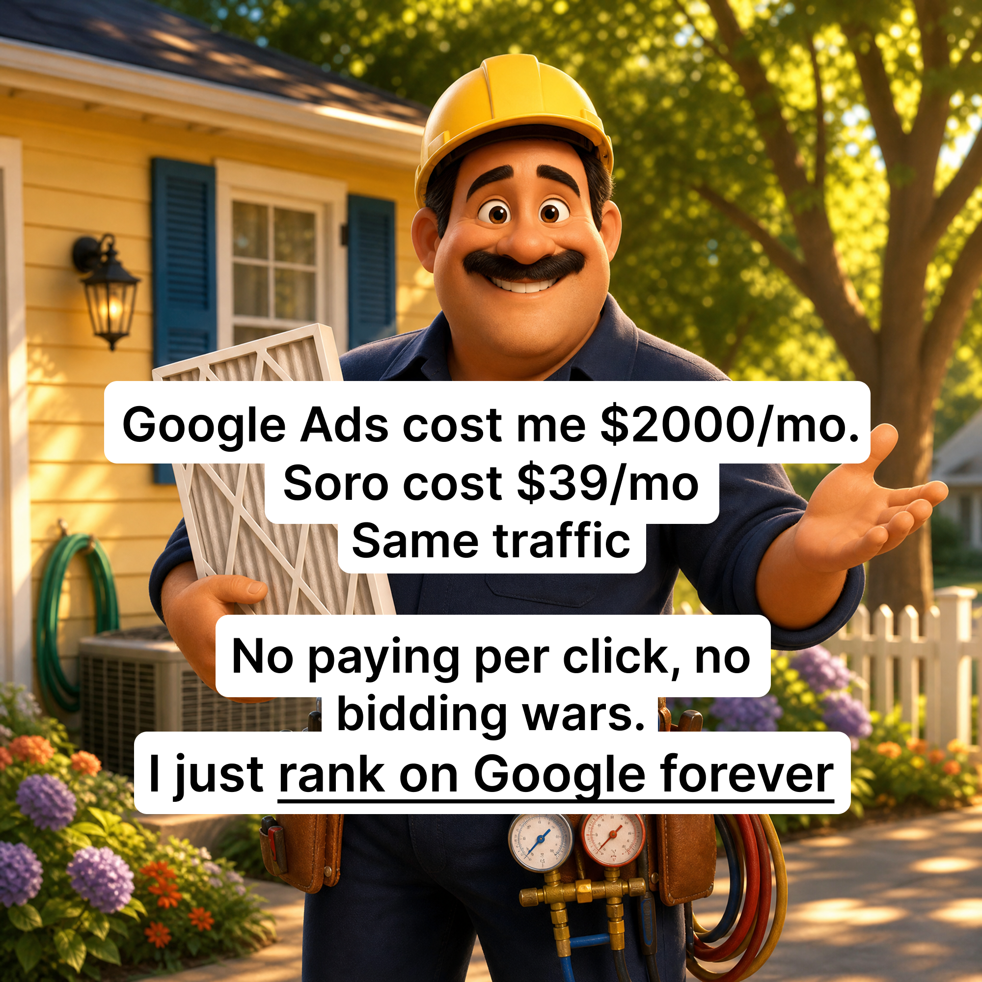 Soro SEO Facebook ad