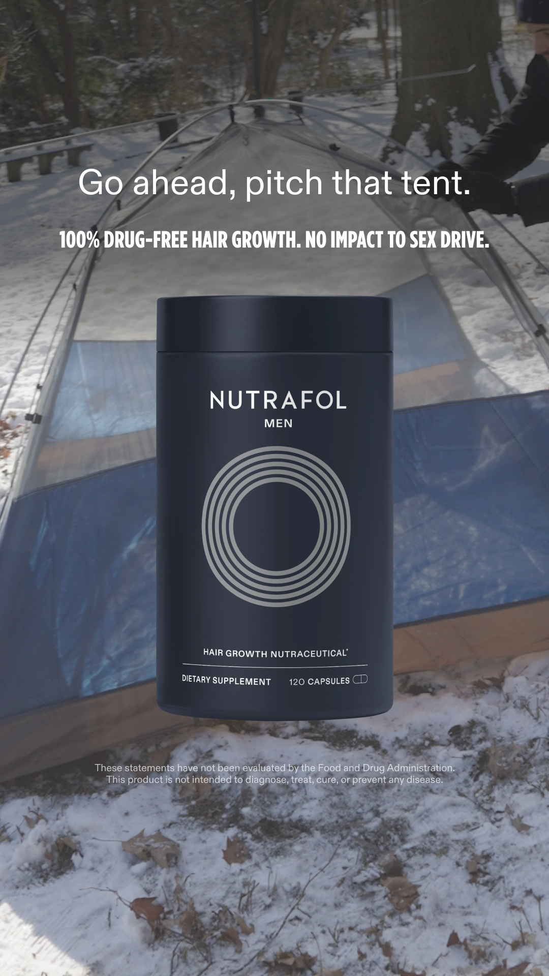 Nutrafol Men Facebook ad