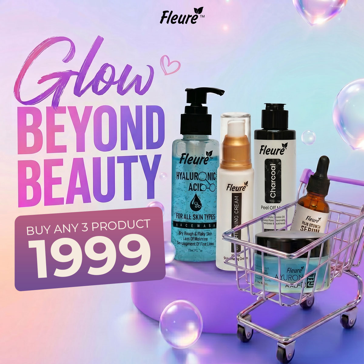 Fleuré Facebook ad