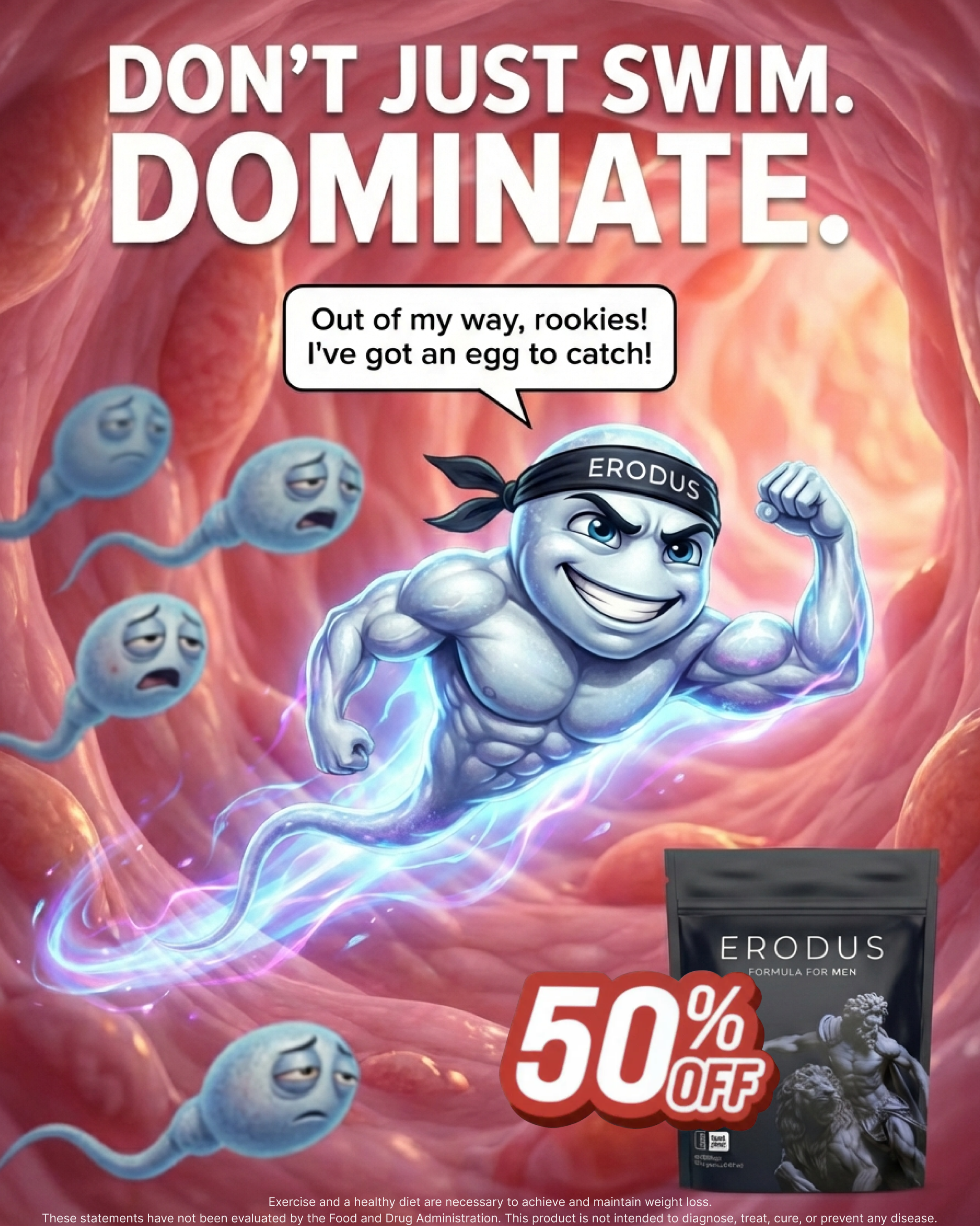 Erodus Formula For Men Facebook ad