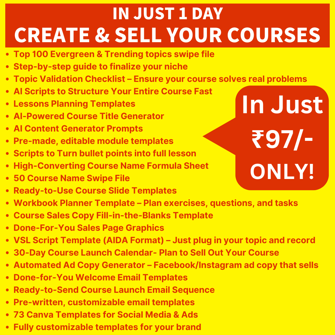 Instant Course Builder Kit Facebook ad