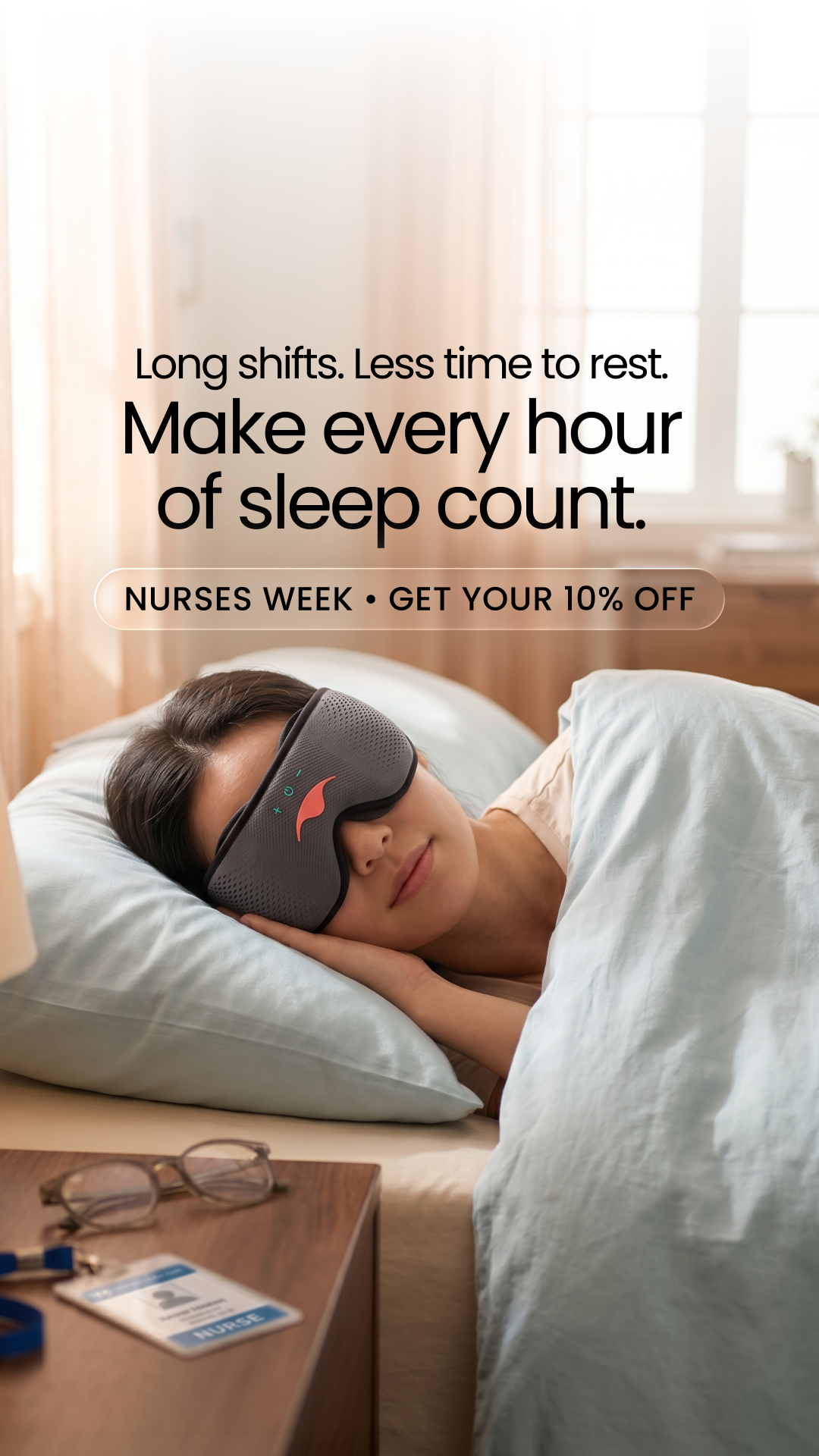 Manta Sleep Facebook ad