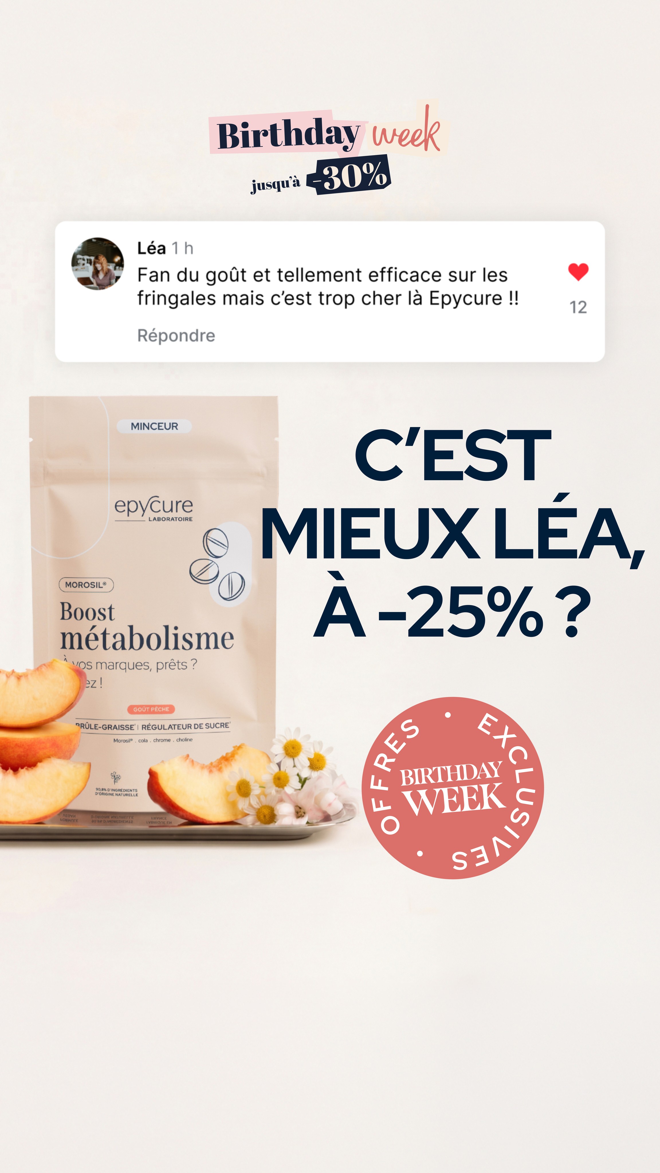 Epycure Facebook ad