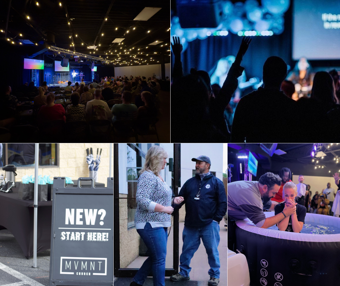 MVMNT Church Facebook ad: Looking For Real Community?