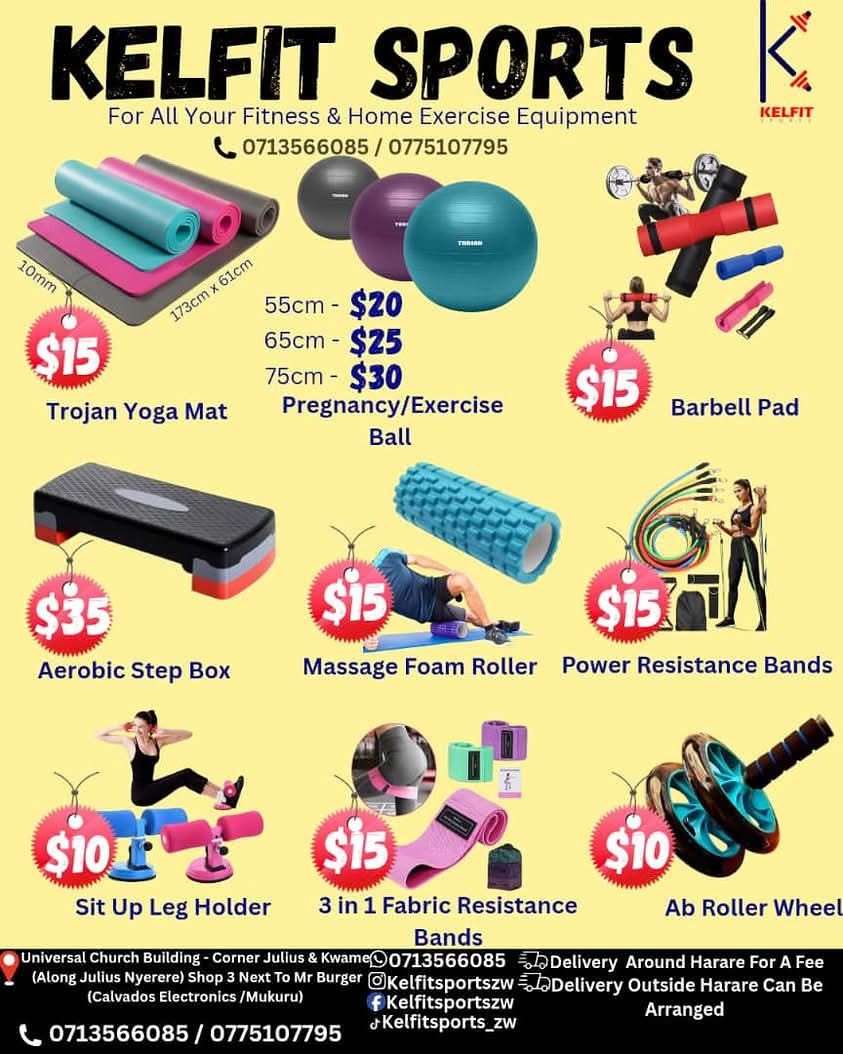 Kelfit Sports Facebook ad: For All Your Fitness And Home Exercise Equipment…