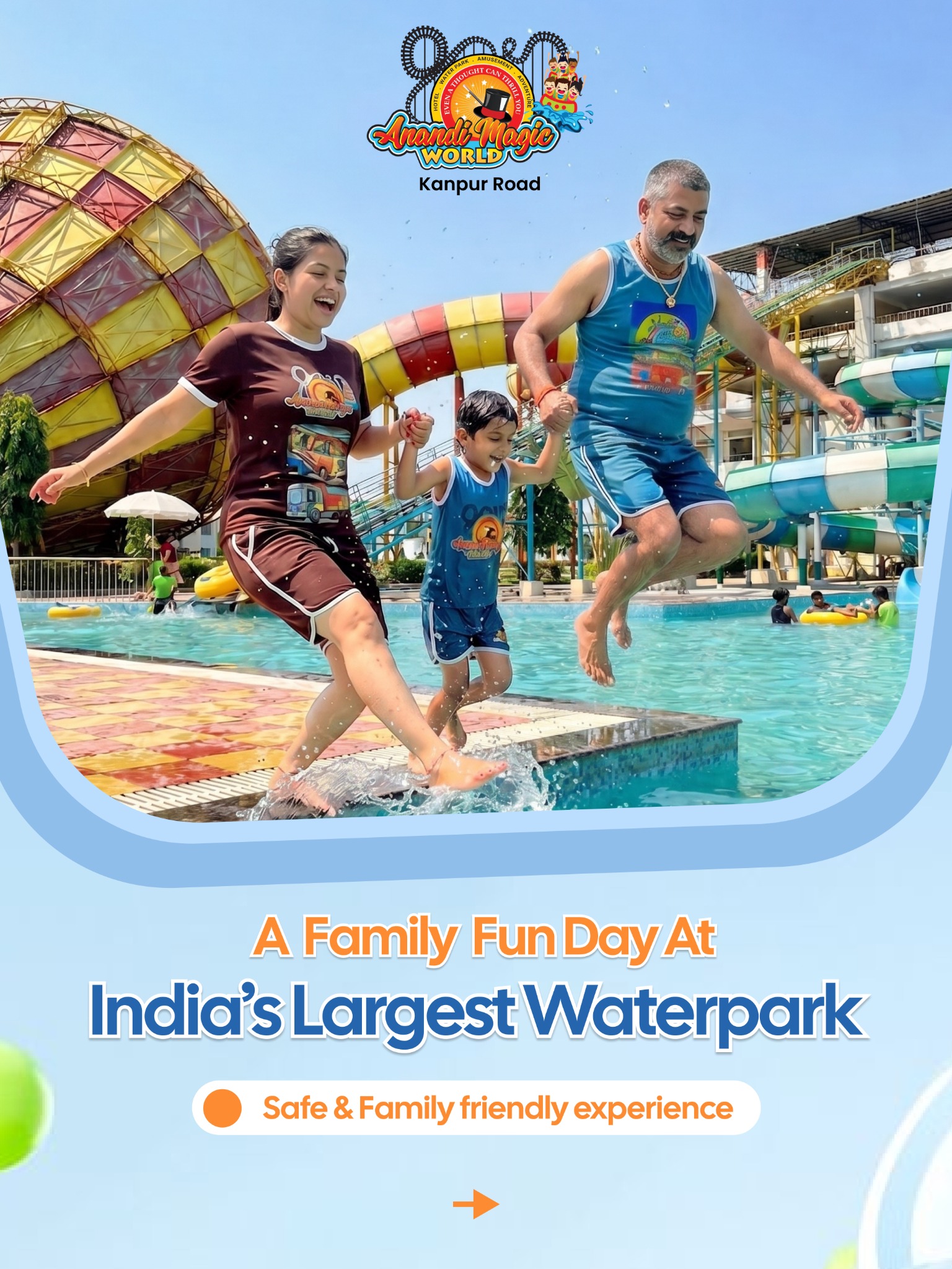 Anandi Magic World - Kanpur Road Facebook ad