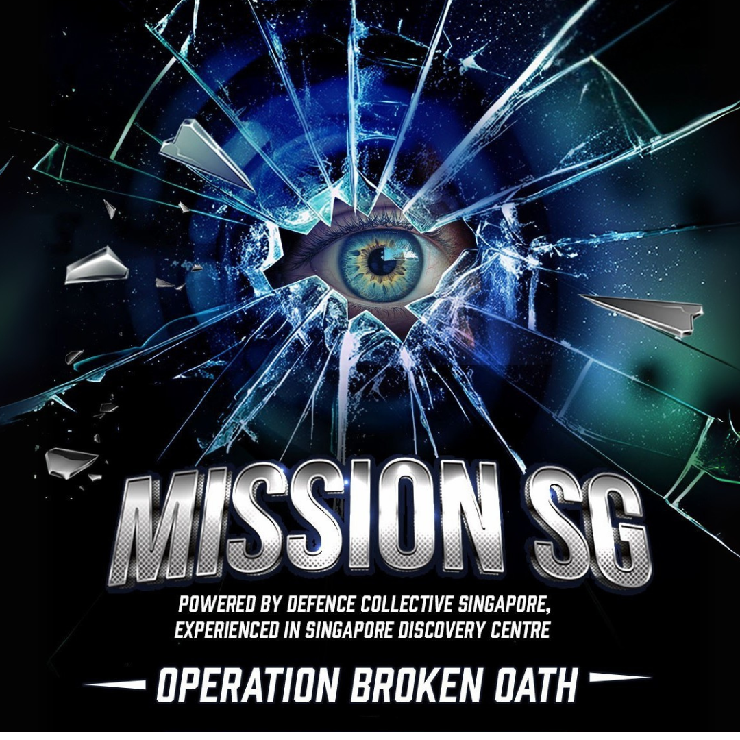 Singapore Discovery Centre Facebook ad: Agent, Mission Briefing Incomplete!