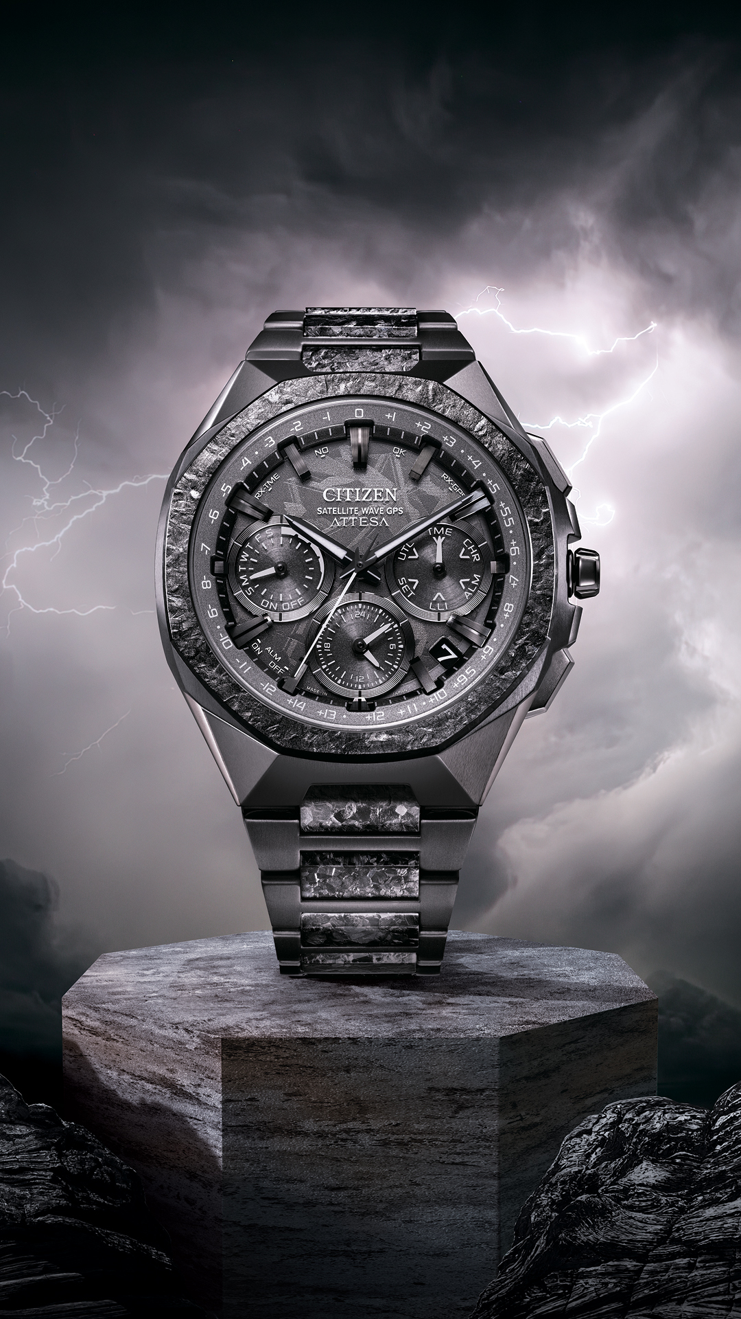 Ernest Jones Facebook ad: Achieve Impossible with Citizen ATTESA