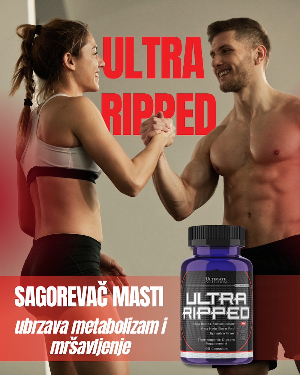 Supplement Store Facebook ad