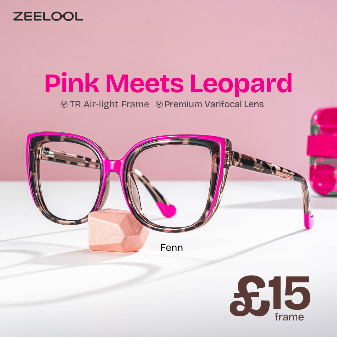 Zeelool UK Facebook ad: First Order: £7 OFF Now