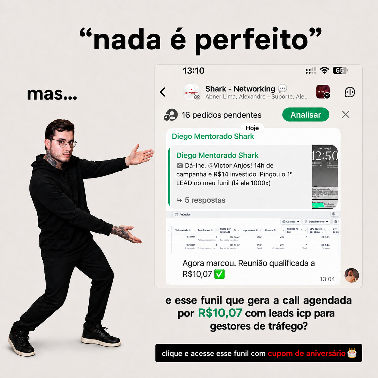 trafegocomvictor Facebook ad