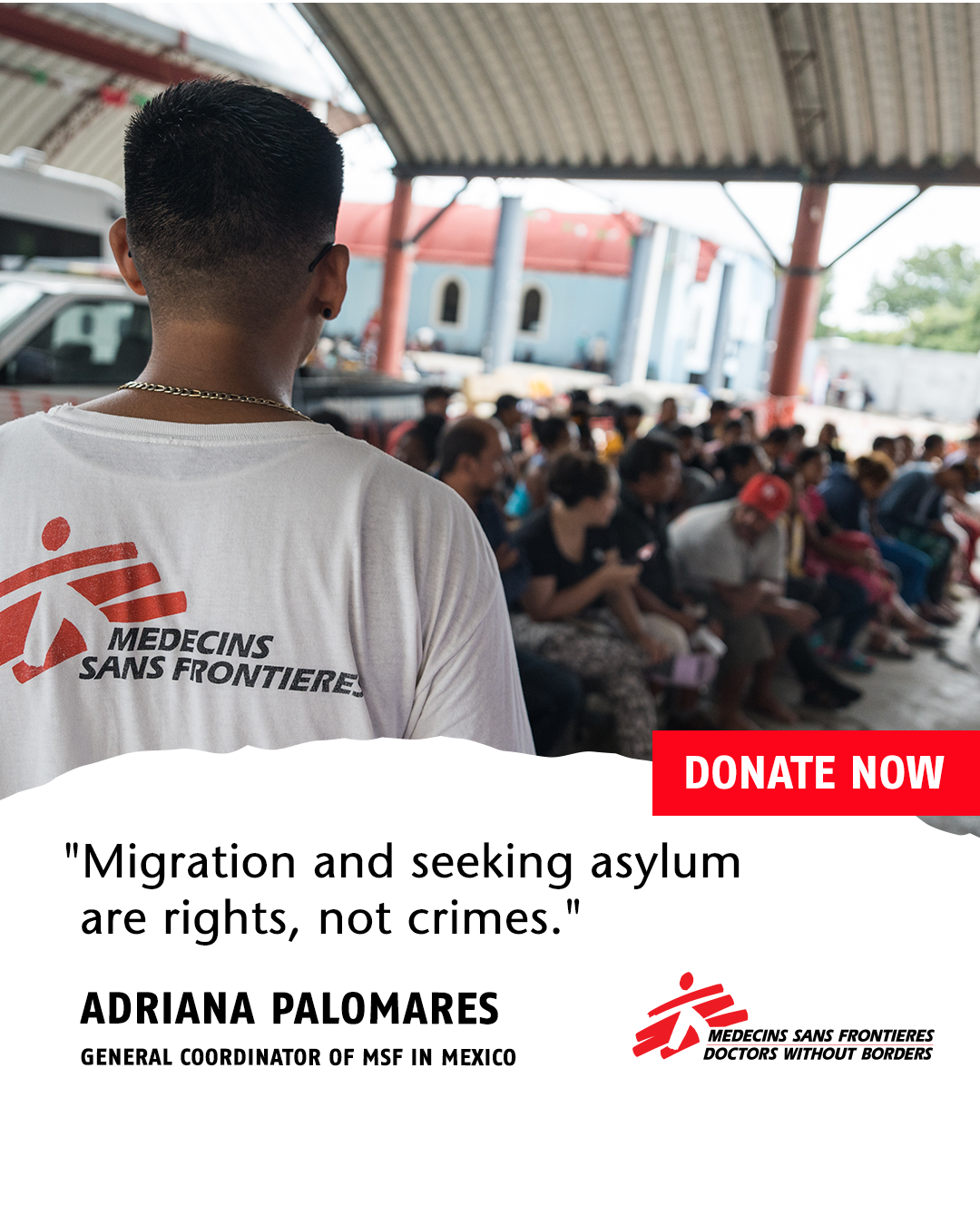 Doctors Without Borders/Medecins Sans Frontieres (MSF) Facebook ad