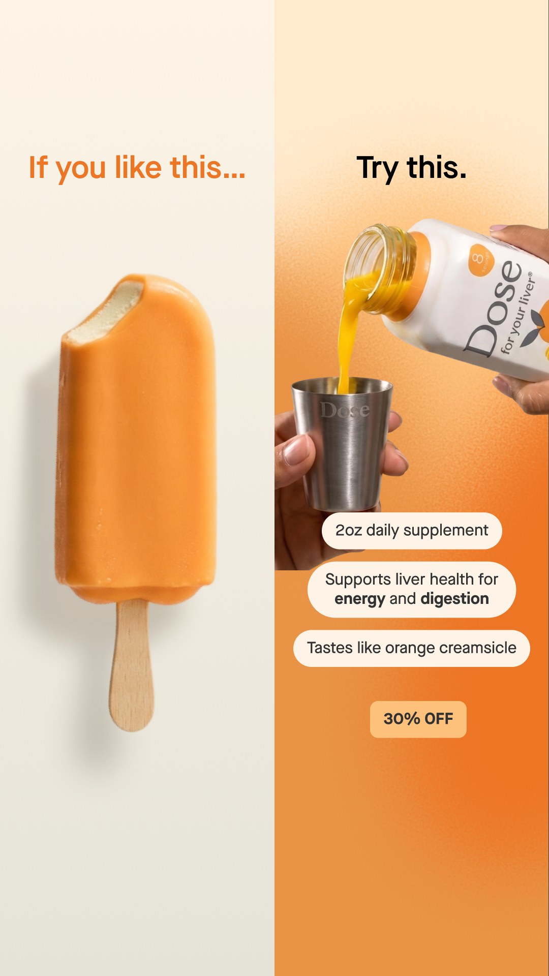Dose Facebook ad