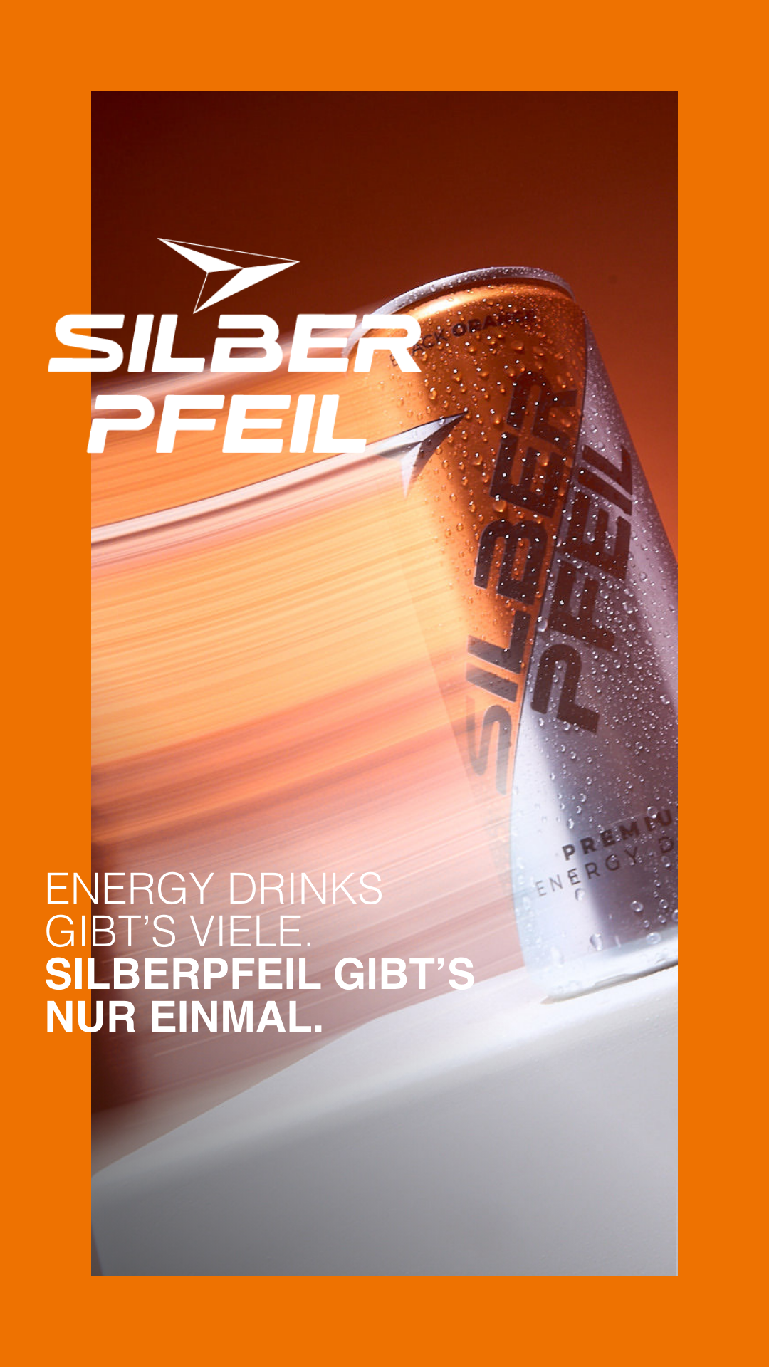 SILBERPFEIL Energy Drink Facebook ad