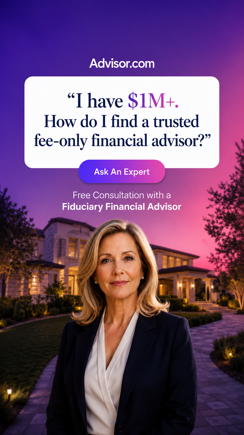 Advisor.com Facebook ad