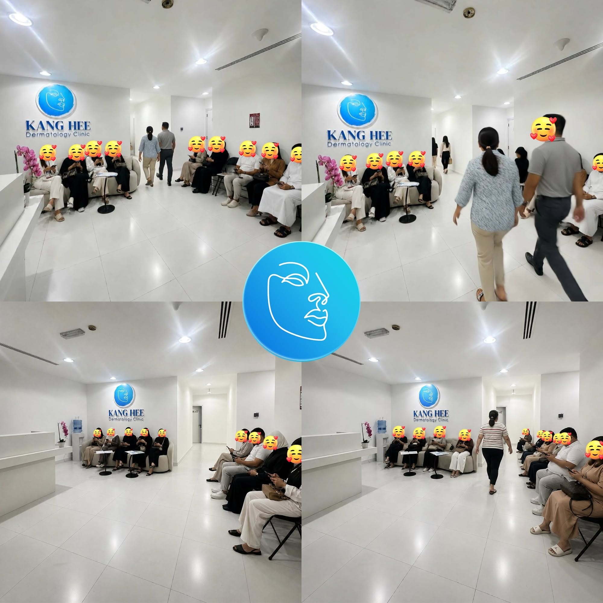 Kanghee Dermatology Clinic UAE Facebook ad: THANK YOU FOR TRUSTING KANG HEE DERMATOLOGY CLINIC