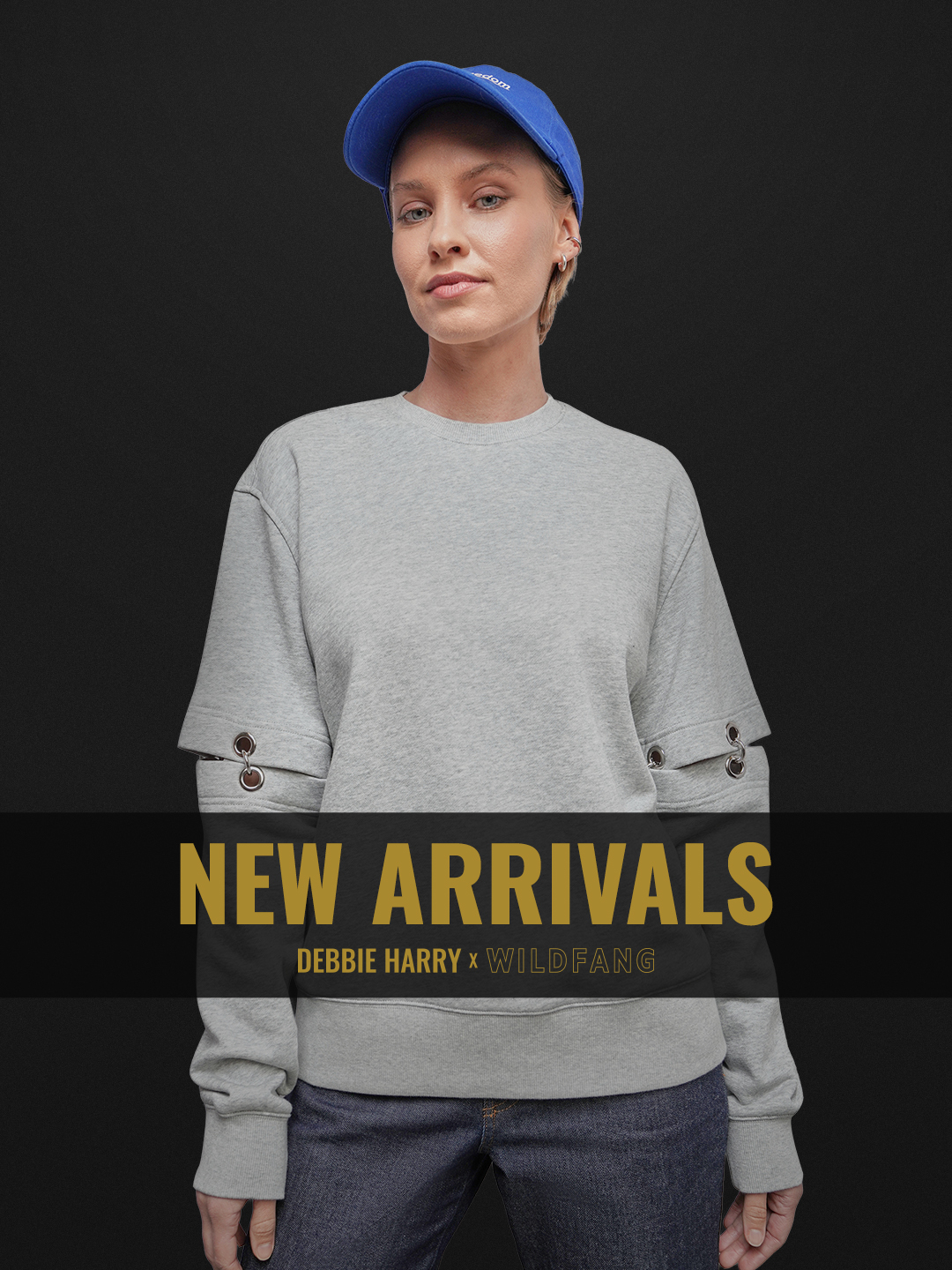 Wildfang Facebook ad: THIRD DROP. STILL ICONIC.