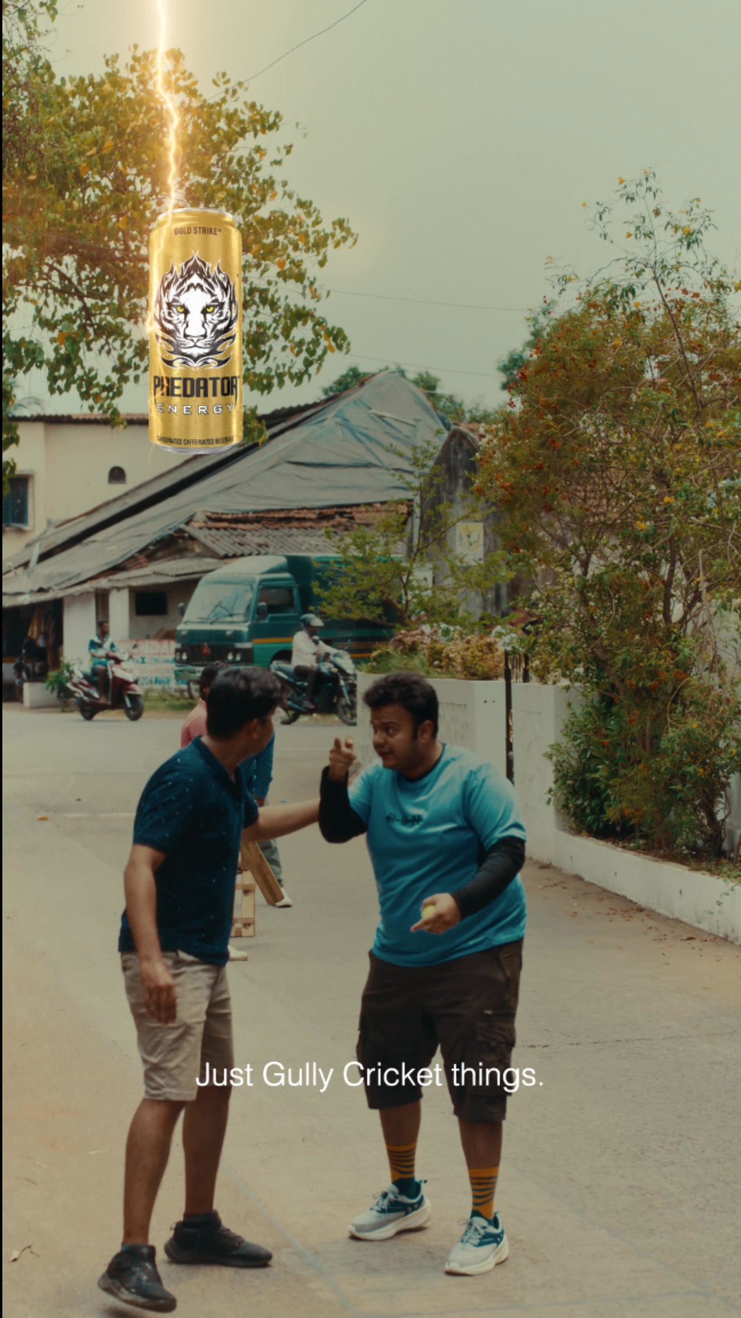 Predator Energy Drink Facebook ad: Gully Gully Mein Roar Hai