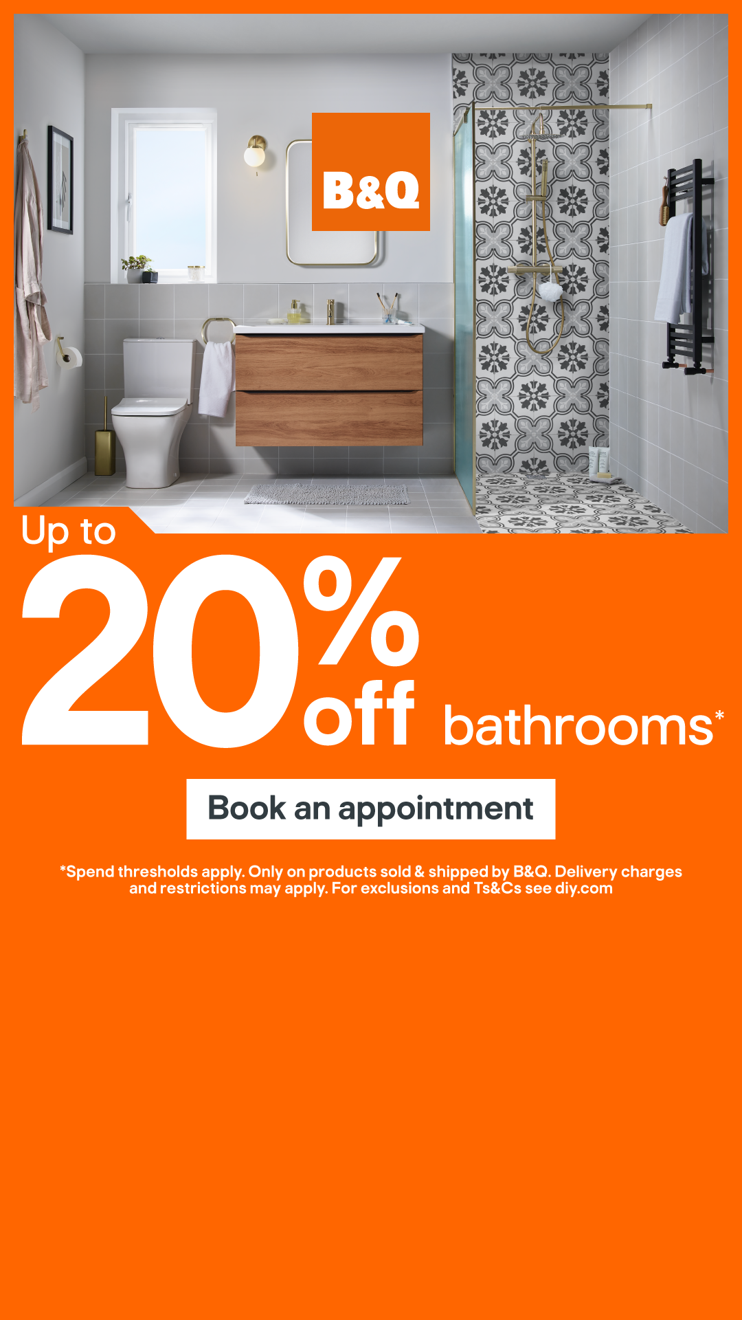 B&Q Facebook ad: Start Planning