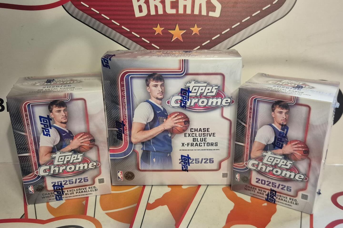 Brandon's Breaks and Collectables Facebook ad
