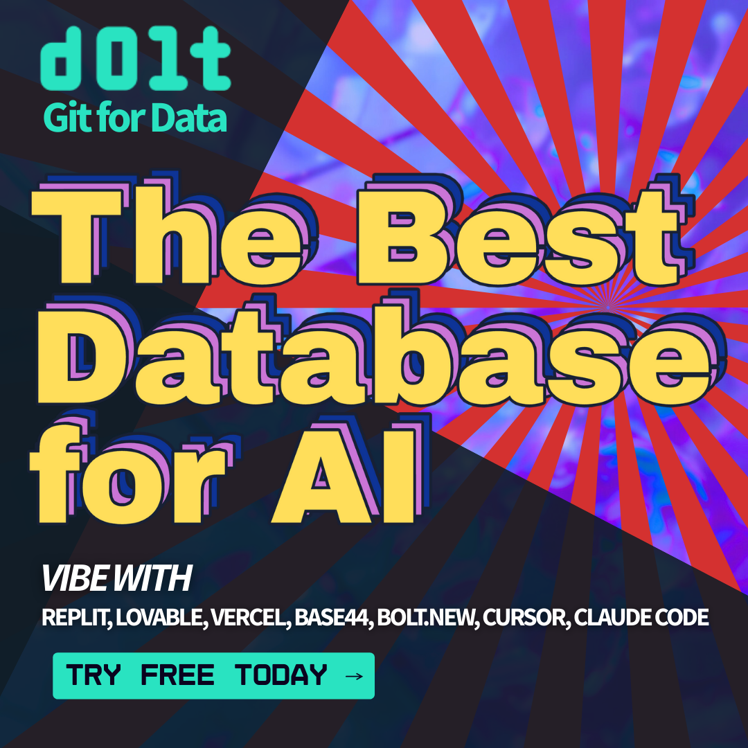 DoltHub Facebook ad: Version Control for AI Data