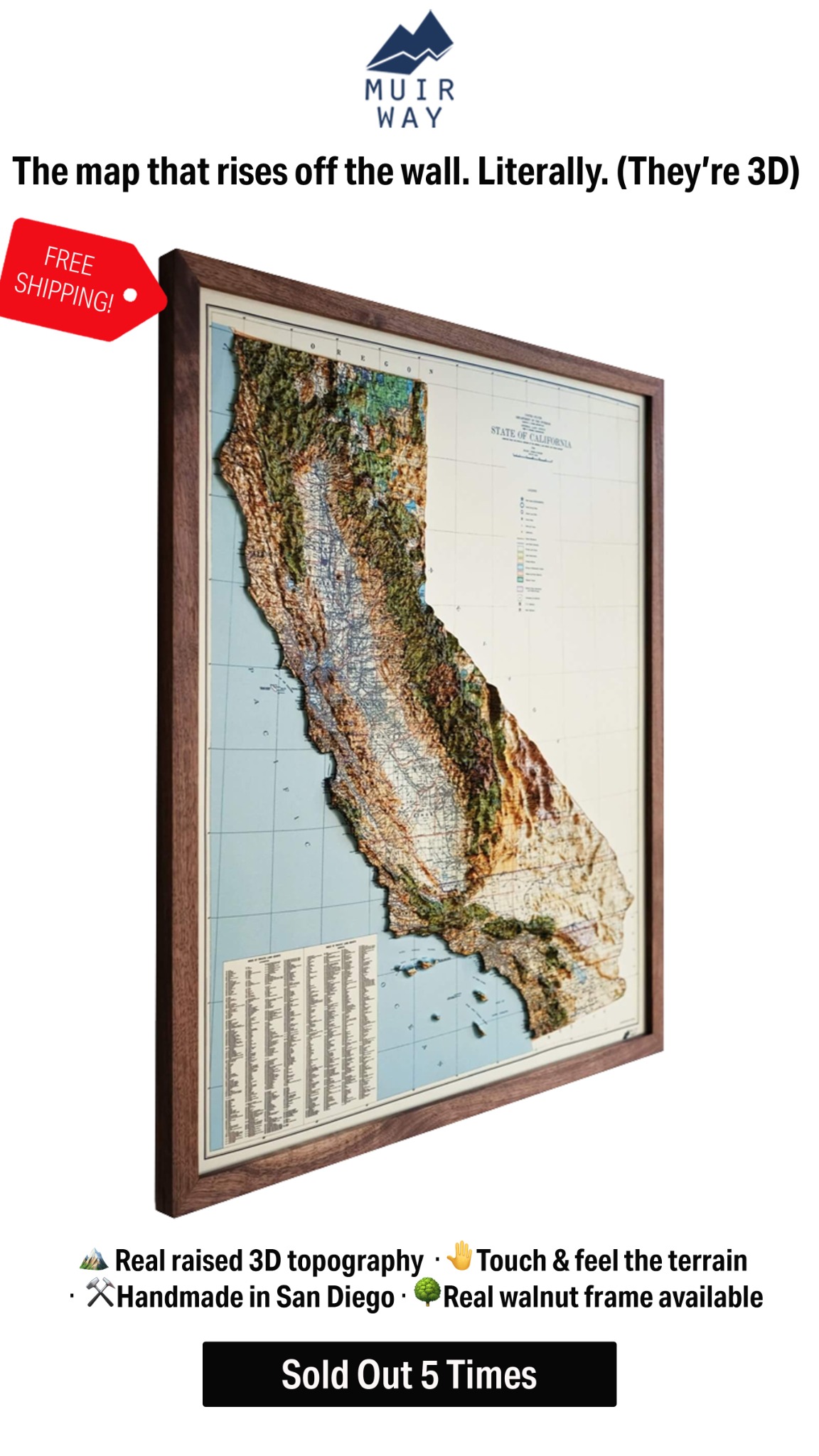 Muir Way Maps Facebook ad