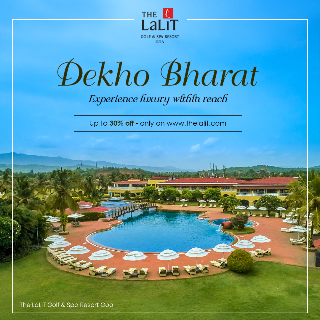 The Lalit Golf & Spa Resort Goa Facebook ad: Limited Rooms Available - Hurry Up