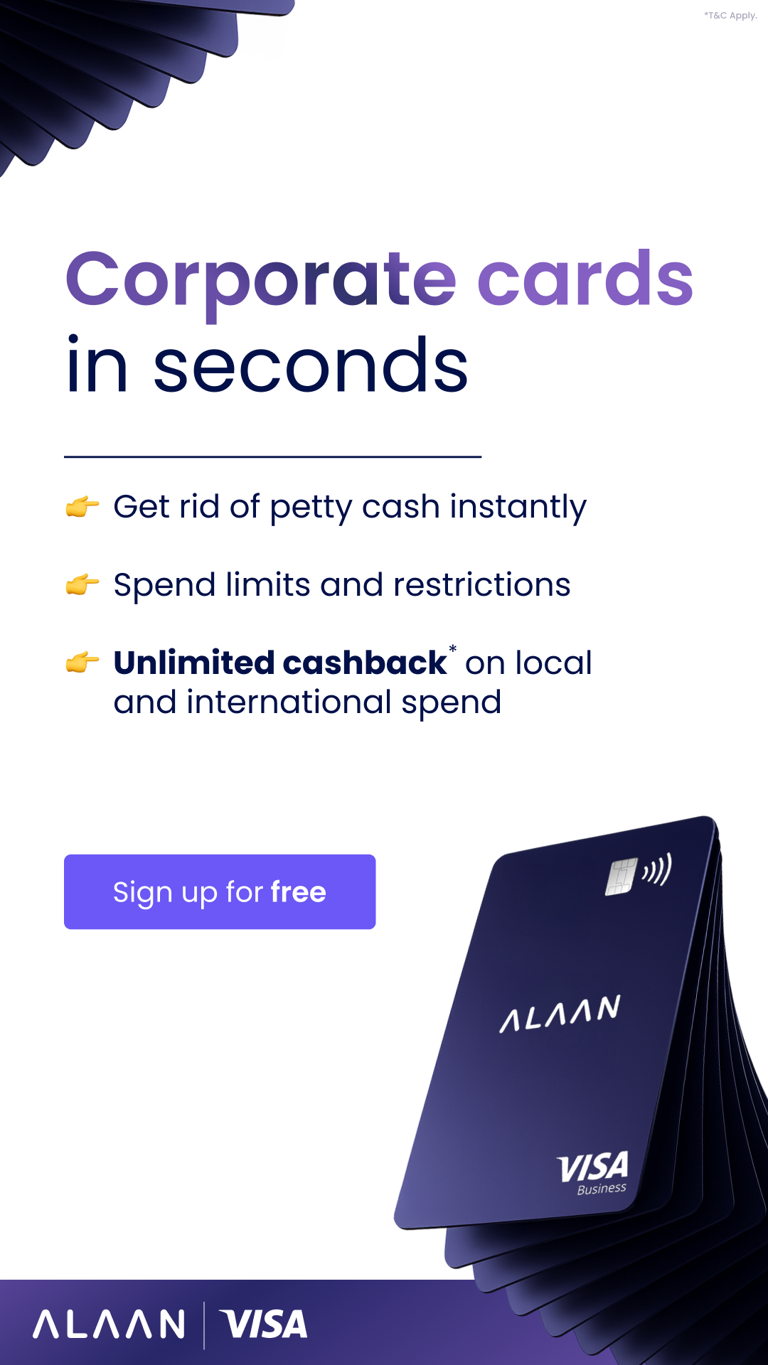 Alaan Facebook ad from Nov 24, 2025
