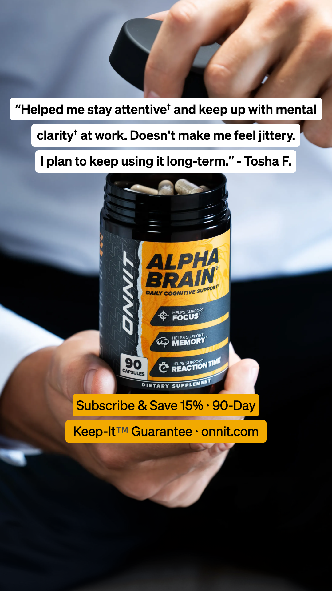Onnit Facebook ad