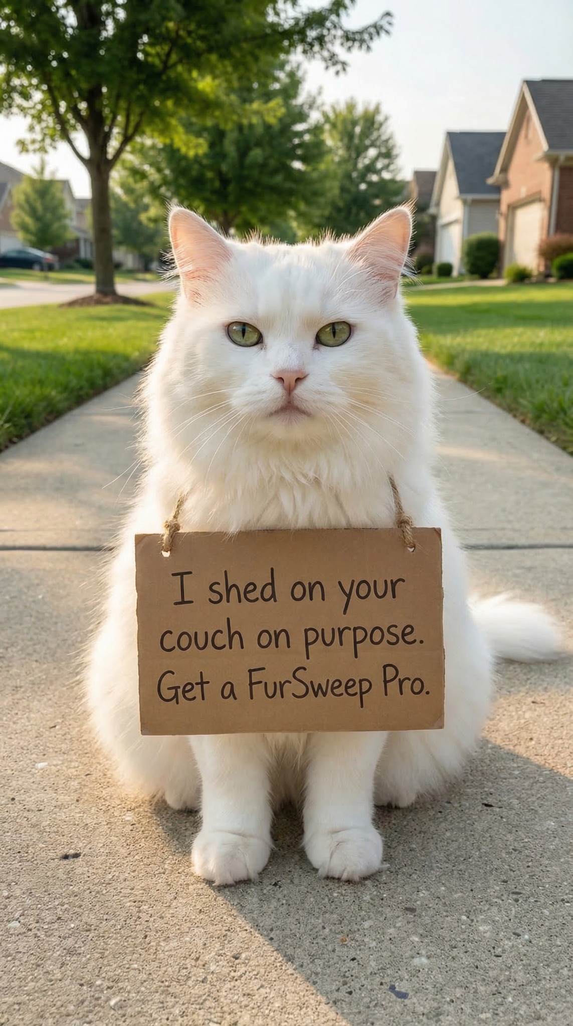 Pawtix Facebook ad: FurSweep Pro, Works in Seconds