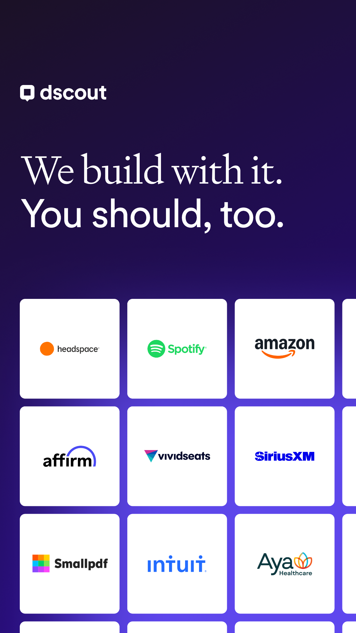 Dscout Facebook ad from Jul 8, 2026