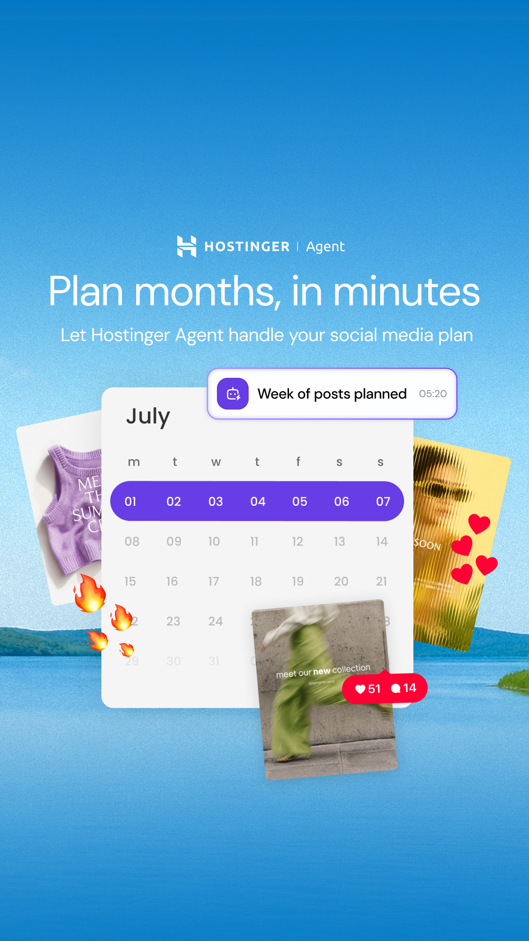 Hostinger Facebook ad: Hostinger Agents