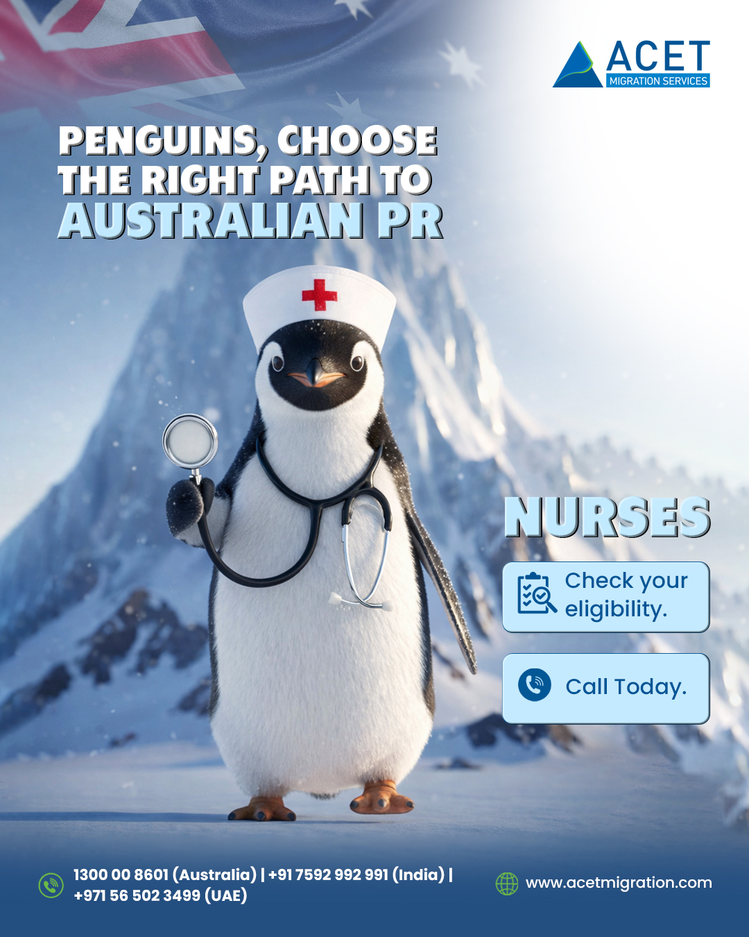 ACET Migration Services Facebook ad