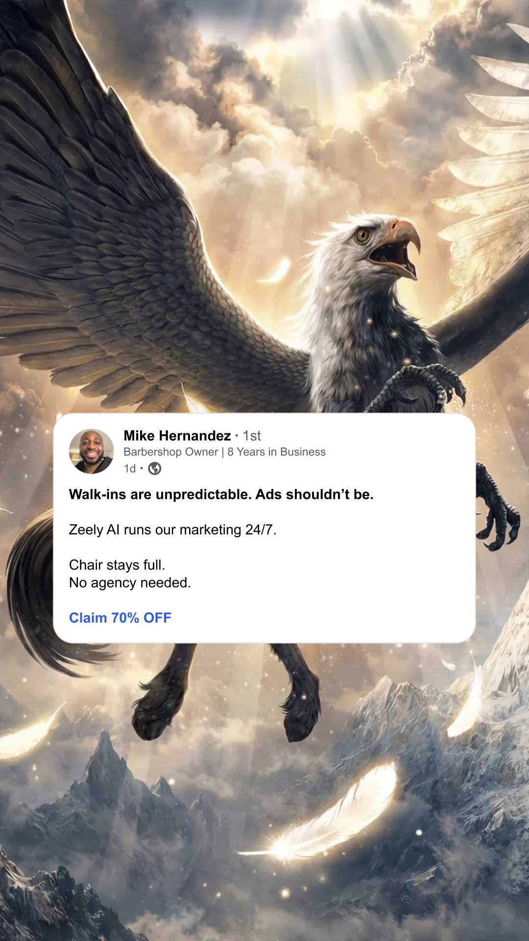 Zeely Facebook ad