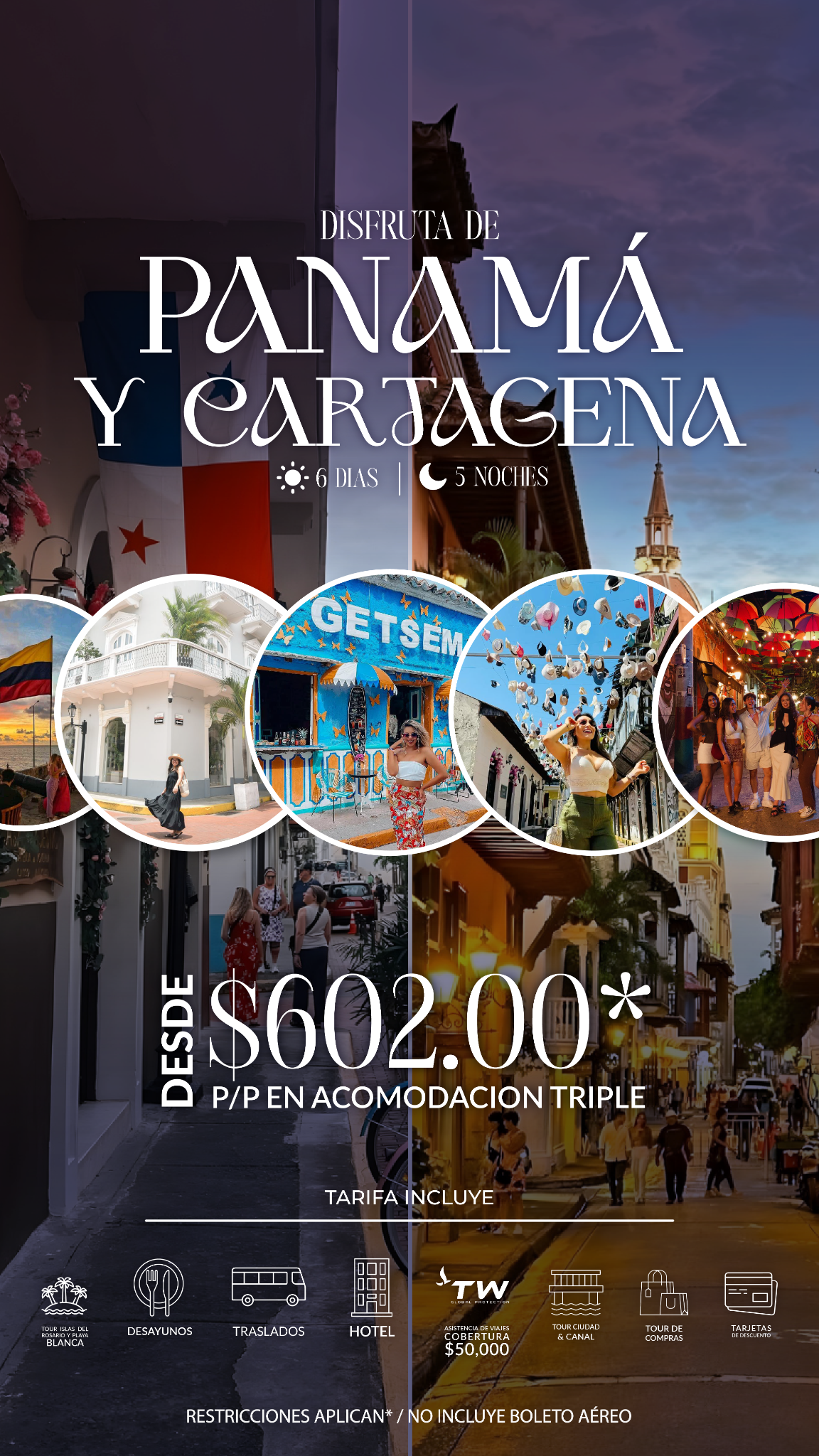 Annas Travel Service Facebook ad from Jun 1, 2026