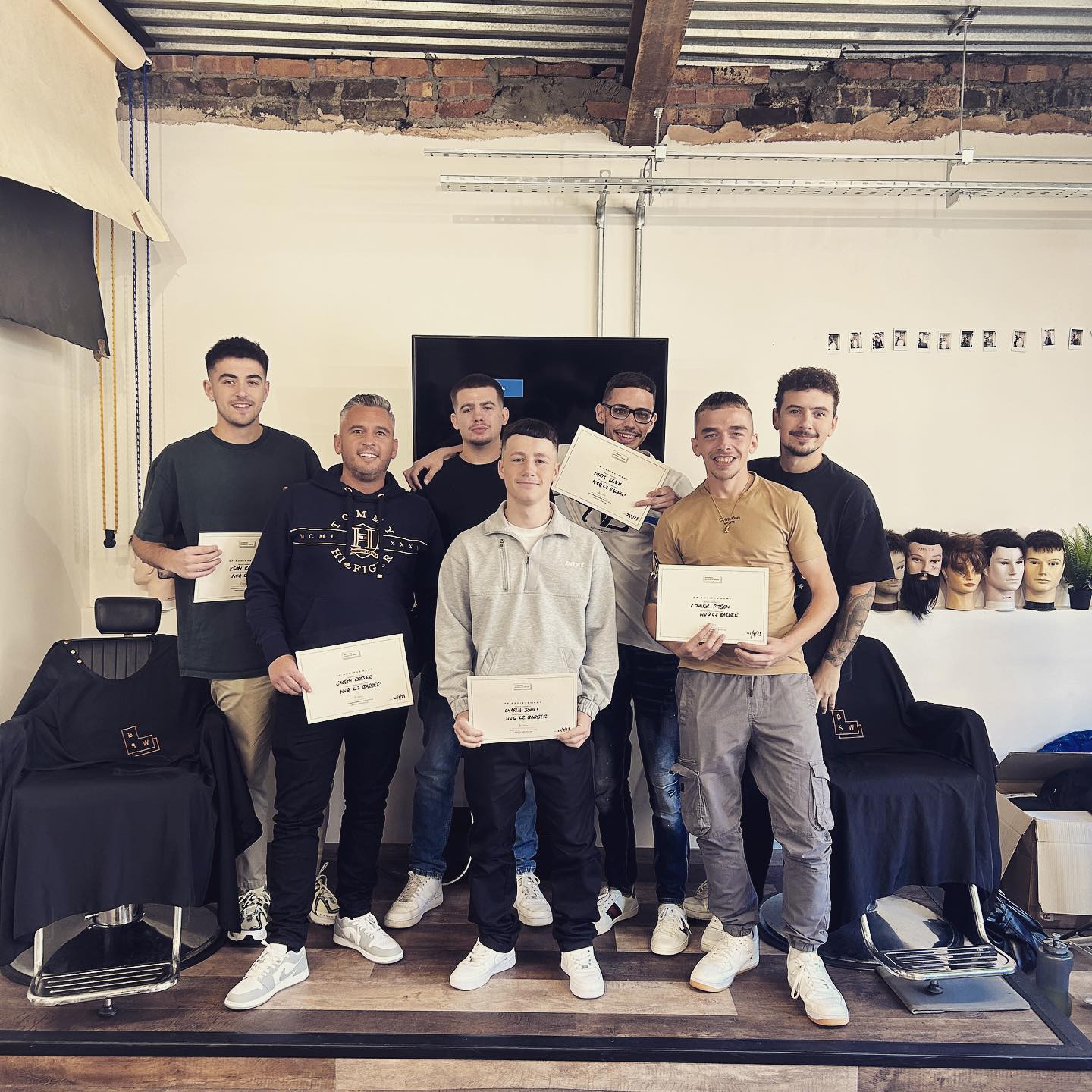 Barbering School of Wales Facebook ad