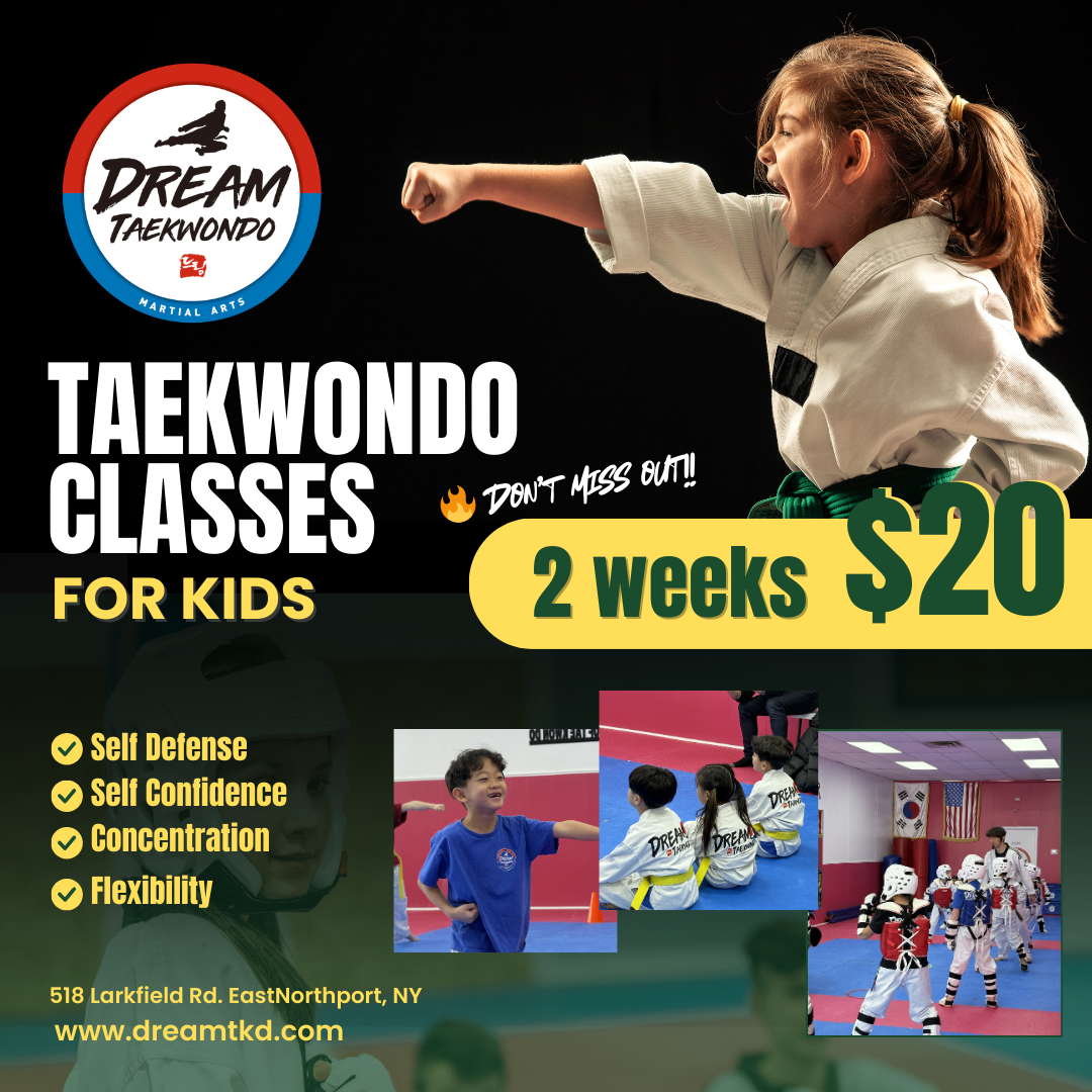 Dream Taekwondo Facebook ad from Feb 23, 2026